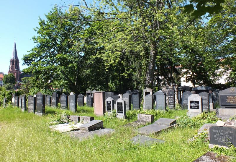 Cementerio judío del casco antiguo de la ciudad